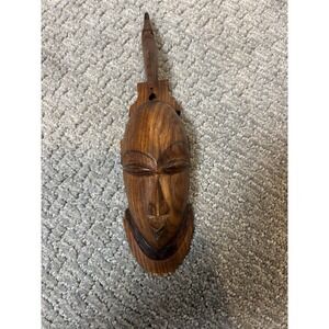 West African Baoulé (Akan) style Carved Mask  from Côte d'Ivoire (Ivory Coast)